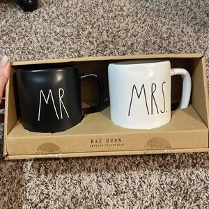 Rae Dunn “Mr.” and “Mrs.” Mugs